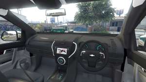 Chevrolet S10 Double Cab 2017 [replace] for GTA 5 interior