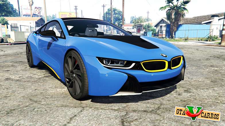 BMW i8 (I12) 2015 [add-on] for GTA 5 front view