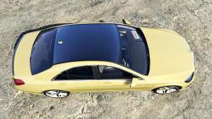 Mercedes-Benz S63 yellow brake caliper [replace] for GTA 5 exterior