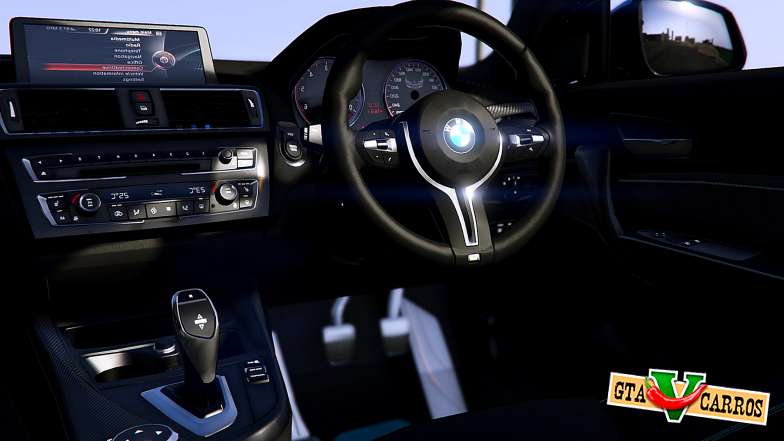 BMW M2 2016 for GTA 5 interior