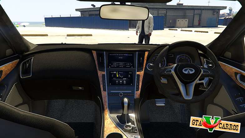 Infiniti Q70 Final for GTA 5 interior