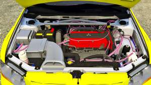 Mitsubishi Lancer Evolution VII 1.1 for GTA 5 engine