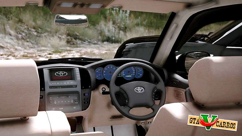 Toyota Land Cruiser 100 for GTA 5 interior