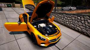 Mercedes-Benz AMG GT S 2016 for GTA 5 engine
