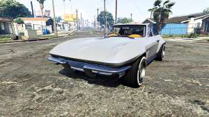 Chevrolet Corvette Sting Ray (C2) [replace] for GTA 5 front view