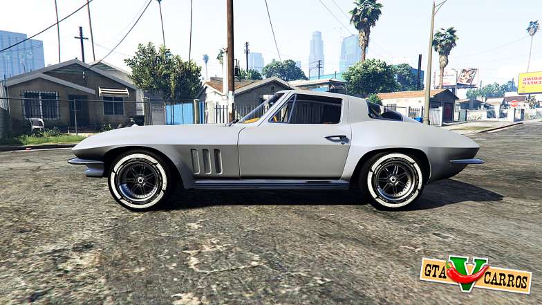 Chevrolet Corvette Sting Ray (C2) [replace] for GTA 5 side view