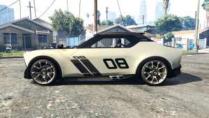 Nissan IDx Nismo concept [replace] for GTA 5 side view
