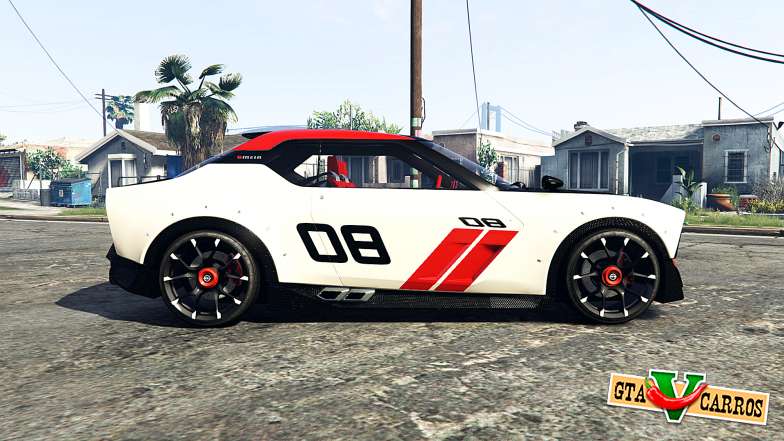 Nissan IDx Nismo concept [add-on] for GTA 5 side view