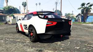 Nissan IDx Nismo concept [add-on] for GTA 5 rear view