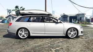 Audi RS6 Avant (C6) [add-on] for GTA 5 side view