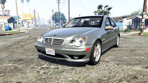 Mercedes-Benz C32 AMG (W203) 2004 [replace] for GTA 5 front view