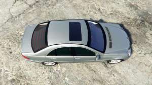 Mercedes-Benz C32 AMG (W203) 2004 [replace] for GTA 5 exterior