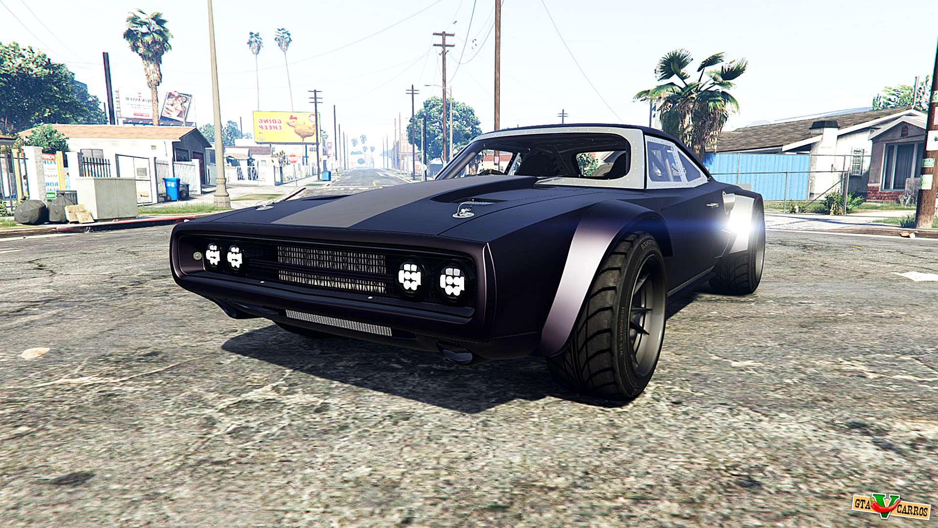Dodge charger gta 5 replace фото 38