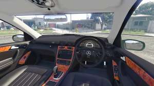Mercedes-Benz C32 AMG (W203) 2004 [add-on] for GTA 5 interior