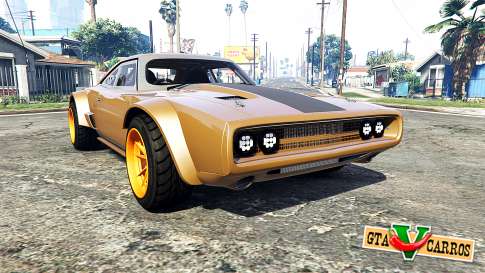 Dodge Charger Fast &amp; Furious 8 [add-on] for GTA 5 front view