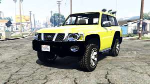 Nissan Patrol GL VTC (Y61) 2016 v1.1 [replace] for GTA 5 front view
