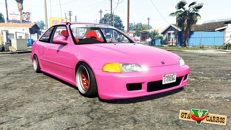 Honda Civic (EJ2) [replace] for GTA 5 - front view