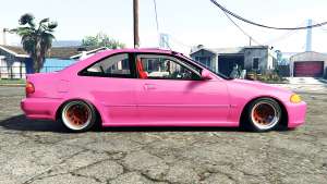 Honda Civic (EJ2) [replace] for GTA 5 - side view