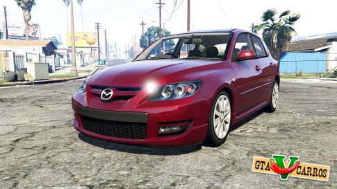 Mazdaspeed3 (BK2) 2009 [add-on] for GTA 5 - front view