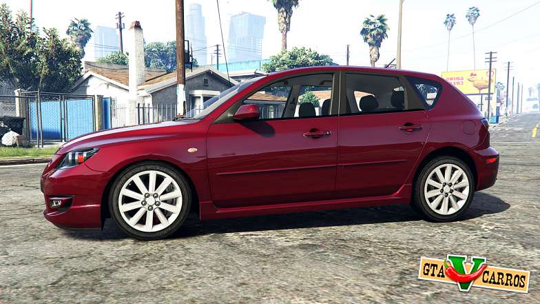 Mazdaspeed3 (BK2) 2009 [add-on] for GTA 5 - side view