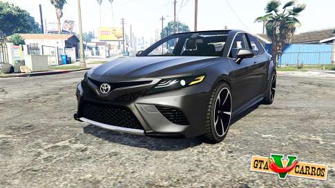 Toyota Camry XSE 2018 [replace] for GTA 5 - front view
