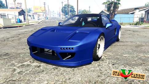 Honda NSX (NA1) Rocket Bunny [add-on] for GTA 5 - front view