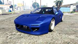 Honda NSX (NA1) Rocket Bunny [add-on] for GTA 5 - front view