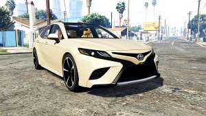 Toyota Camry XSE 2018 [add-on] for GTA 5 - front view