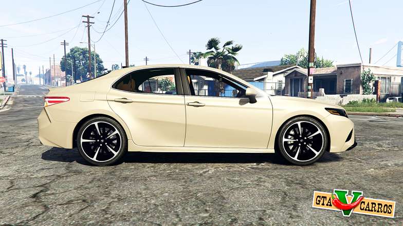 Toyota Camry XSE 2018 [add-on] for GTA 5 - side view