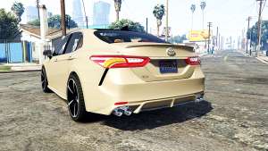 Toyota Camry XSE 2018 [add-on] for GTA 5 - rear view