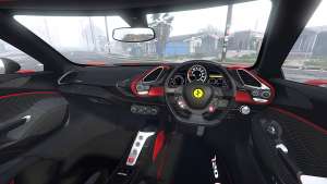 Ferrari J50 2017 [add-on] for GTA 5 - interior