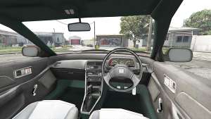Honda CR-X (EF) 1991 for GTA 5 - interior
