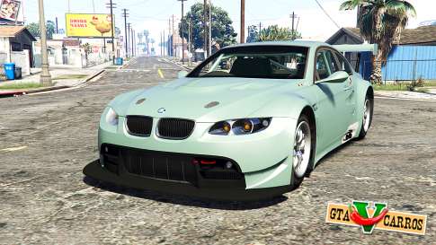 BMW M3 GT2 (E92) [replace] for GTA 5 - front view