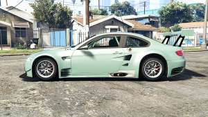 BMW M3 GT2 (E92) [replace] for GTA 5 - side view