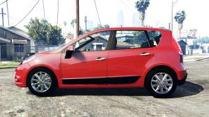 Renault Scenic (JZ) 2009 [replace] for GTA 5 - side view