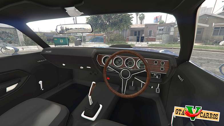 Playmouth Hemi Cuda (BS) 1971 [add-on] for GTA 5 - interior