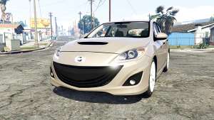 Mazdaspeed3 (BL) 2010 [replace] for GTA 5 - front view