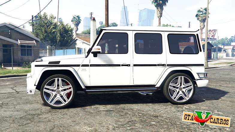 Mercedes-Benz G 65 AMG (W463) v1.1 [replace] for GTA 5 - side view
