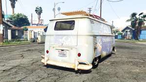 Volkswagen Typ 2 (T1) 1960 rat [replace] for GTA 5 - rear view