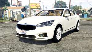 Kia Cadenza (YG) 2017 [replace] for GTA 5 - front view