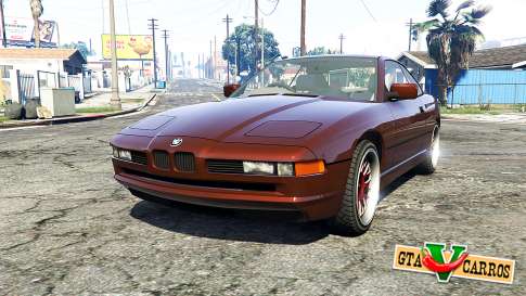 BMW 850i (E31) [replace] for GTA 5 - front view