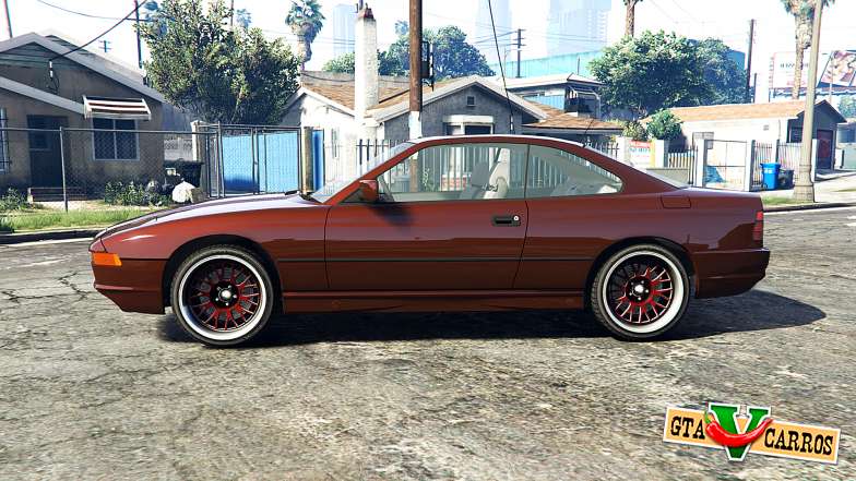 BMW 850i (E31) [replace] for GTA 5 - side view