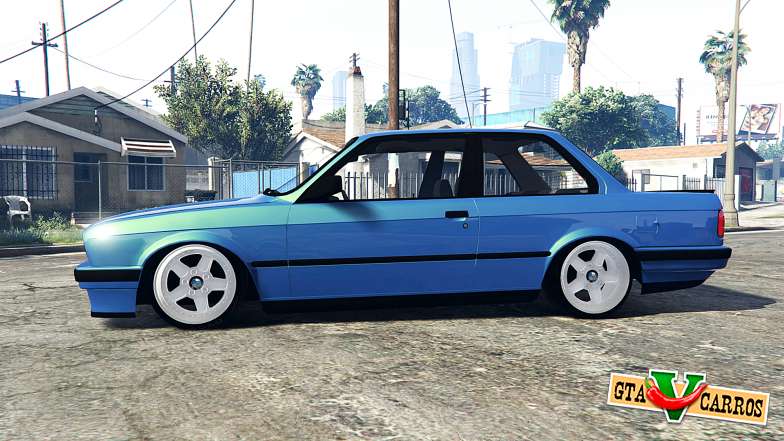 BMW M3 (E30) [replace] for GTA 5 - side view