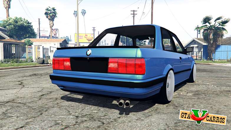BMW M3 (E30) [replace] for GTA 5 - rear view