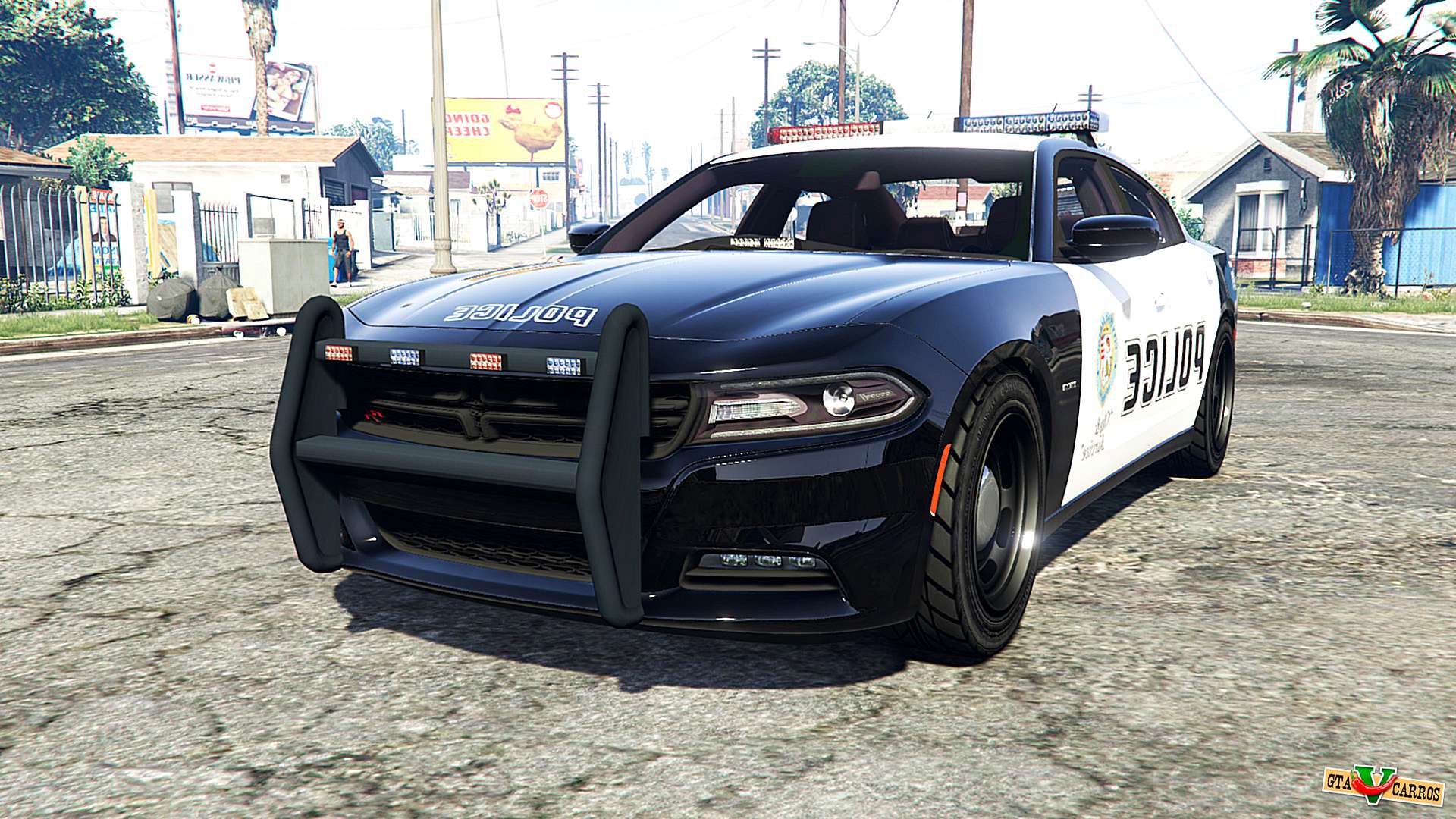 Dodge charger gta 5 replace фото 22