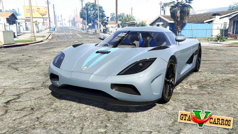 Koenigsegg Agera N 2011 [replace] for GTA 5 - front view