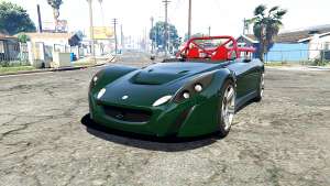 Lotus 2-Eleven 2009 [replace] for GTA 5 - front view