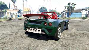 Lotus 2-Eleven 2009 [replace] for GTA 5 - rear view