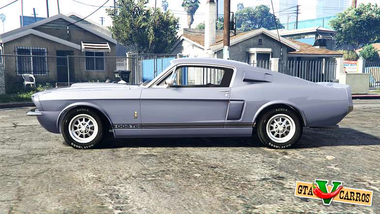 Ford Mustang GT500 1967 [replace] for GTA 5 - side view