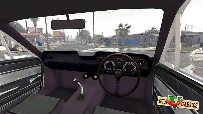 Ford Mustang GT500 1967 [replace] for GTA 5 - interior